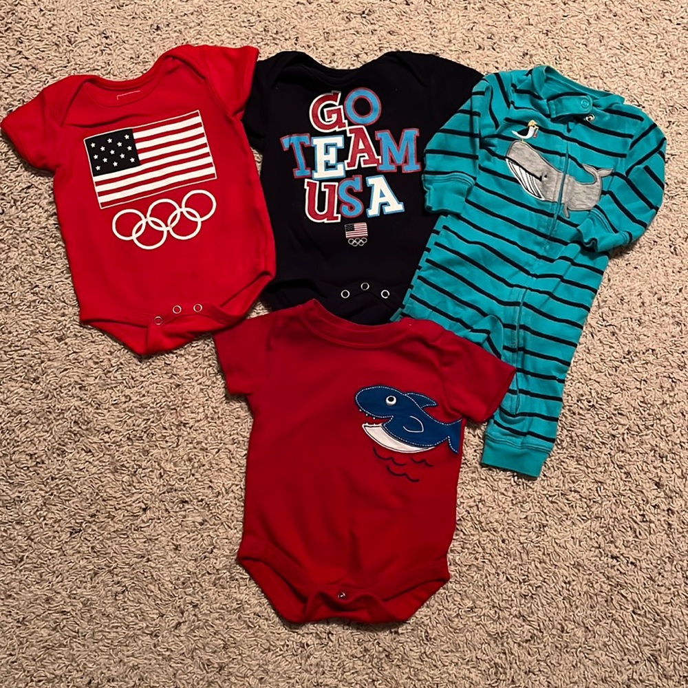 0-3M Boy Outfits